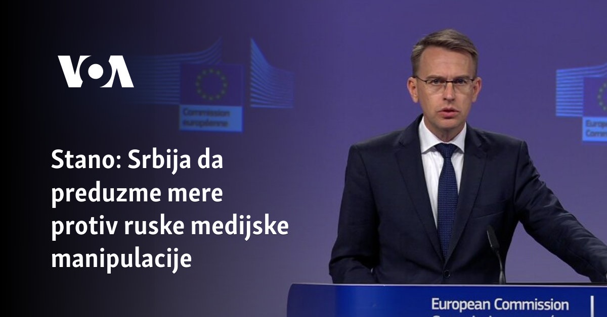 Srbija da preduzme mere protiv ruske medijske manipulacije