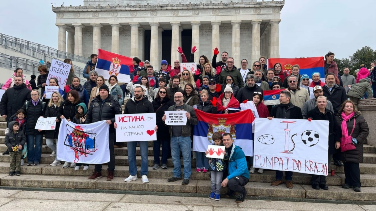 Brojni protesti dijaspore u SAD i Kanadi u znak podrške masovnim demonstracijama u Beogradu